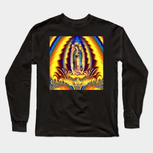 Our Lady of Guadalupe Virgin Mary New Zerape  03 Long Sleeve T-Shirt